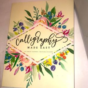Calligraphy Made Easy New Book by Ashley Gardner unwritten how too 📖